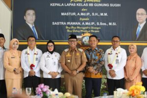 Ardito Wijaya Hadiri Pisah Sambut Kepala Lapas II B, Gunung Sugih img 20250930 wa0009