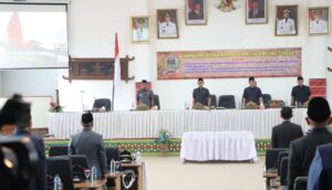 Paripurna DPRD, Bupati Lampung Tengah Ardito Sampaikan Penyusunan KUA-PPAS Tahun Anggaran 2026
