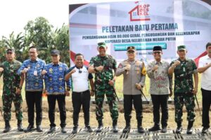 Ardito Wijaya Hadiri Peletakan Batu Pertama Pembangunan 80.000 Gerai Koperasi Merah Putih